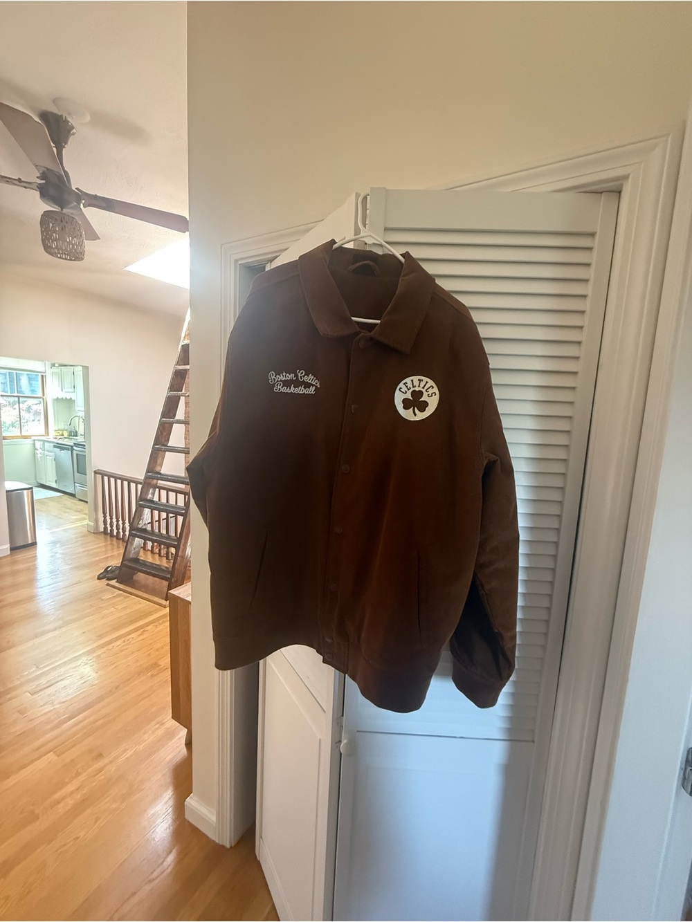 Celtics - New Era Celtics Brown Corduroy Jacket